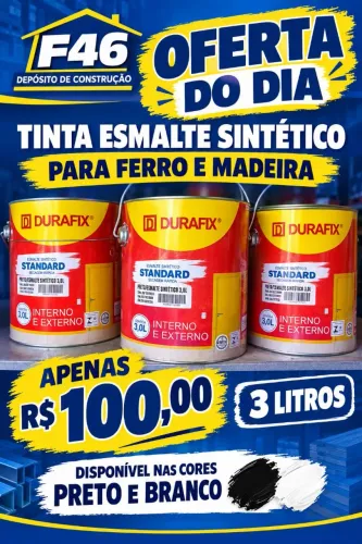 Tinta esmalte sintetico 3,6lts