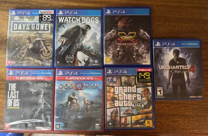 Jogos PS4