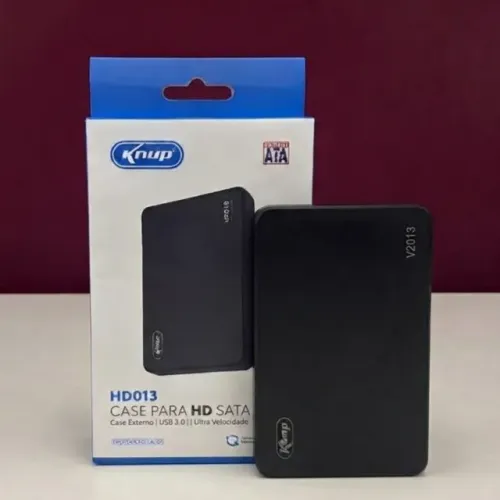 CASE EXTERNO PARA HD SATA 2.5 USB 3.0 KNUP HD013