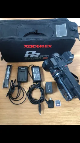 Câmera Filmadora Panasonic Ag-ac90ap Avccam Fullhd