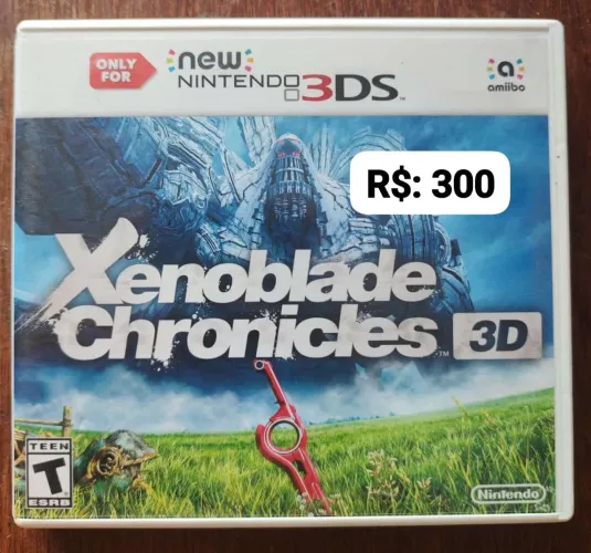 Xenoblade Chronicles 3D = R$: 300