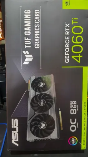 Pra vender logo paguei 3.869,00 por 2.500 1 ano de comprado RTX 4060ti 8GB ASUS 