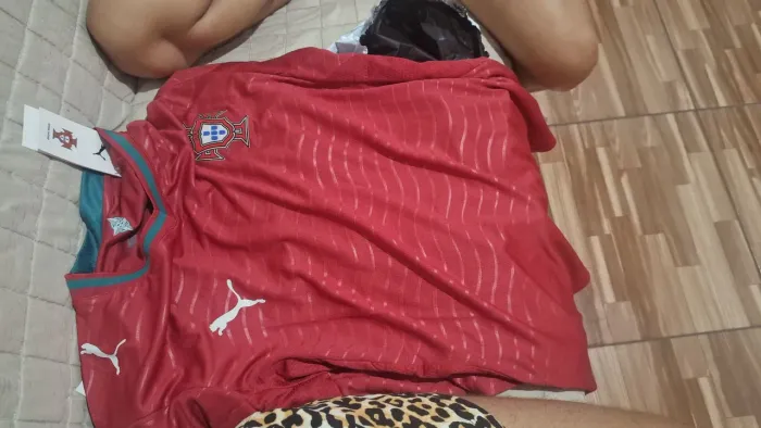 Camisa de portugal seleção, manga longa