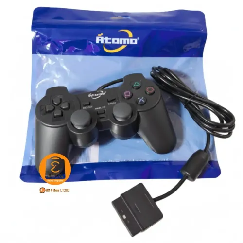 Controle Analógico PS1 PS2 Playstation com fio