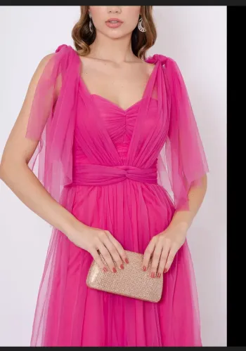 Vestido de tule multiuso 