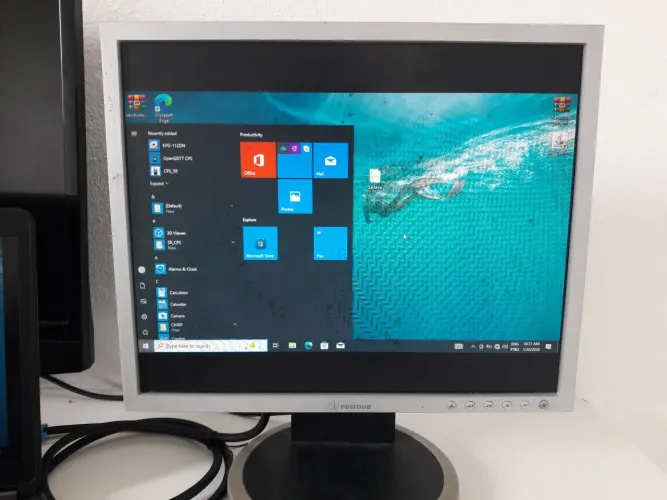 Monitor Positivo Usado funcionando