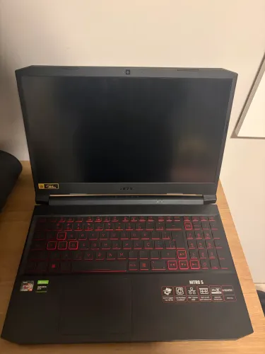 NOTEBOOK GAMER: ACER NITRO 5 | GTX 1650 5GB | RYZEN 5 5600H 3.30 GHz | 24GB MEMÓRIA RAM
