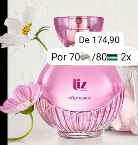 perfume de promoção