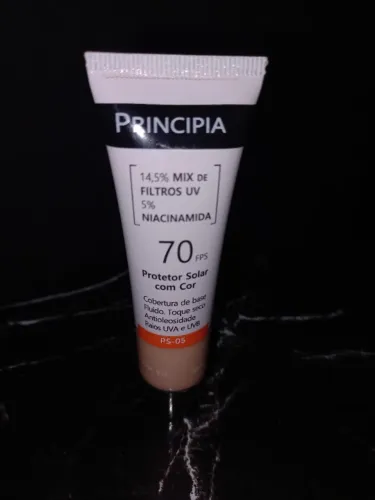 Protetor solar facial 70 fps Principia
