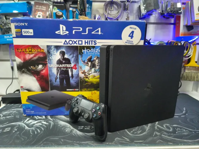Vendo Ps4 Slim 500gb promoção entrega grátis