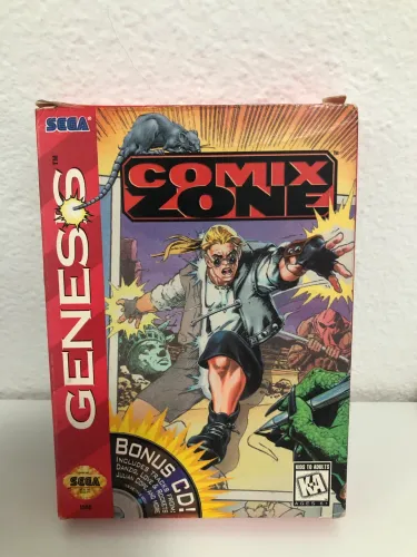 Comix Zone Mega Drive Original