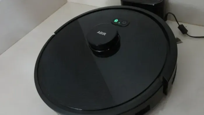 ABIR X8 Robô Aspirador + Passa Pano - Mapeampento Inteligente