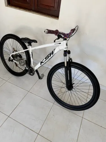 bicicleta ksw toda montada