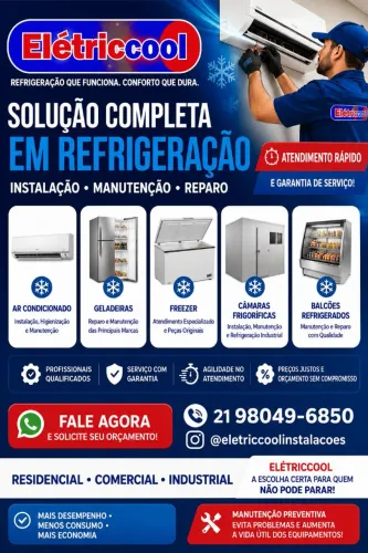 REFRIGERAÇÃO E AR-CONDICIONADO - INSTALAÇÃO E MANUTENÇÃO