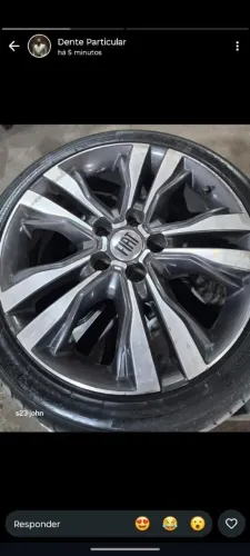 Jogo de roda fiat toro aro 17