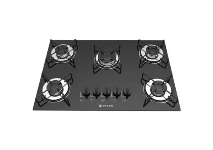 Fogão Cooktop 5 bocas