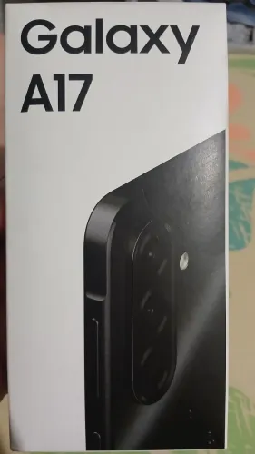 CELULAR A 17 SAMSUNG (NOVO) .COM NOTA , 4G, 128 GB, CELULAR FINO, DESIGN TOP. 