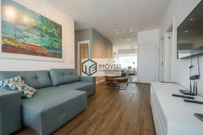 Apartamento mobiliado para locação na Chácara Santo Antônio