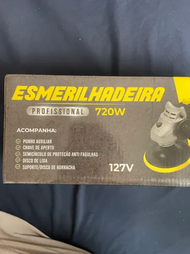Esmerilhadeira profissional V8 Brasil