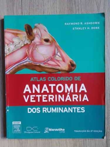 Livro Atlas Colorido de Anatomia Veterinária dos Ruminantes