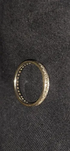 Anel / Aparador com 35 diamantes