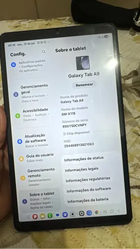 Tablet Galaxy A9