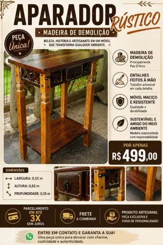 Aparador rústico