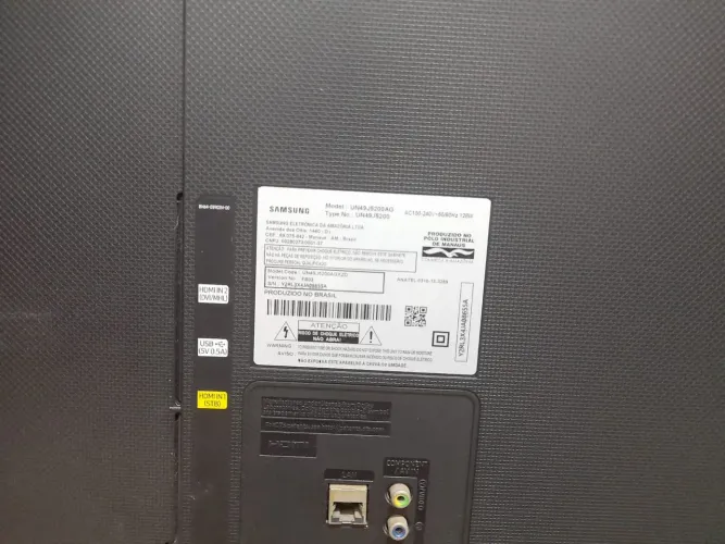 Tv Samsung 50 polegadas não dar vídeo 