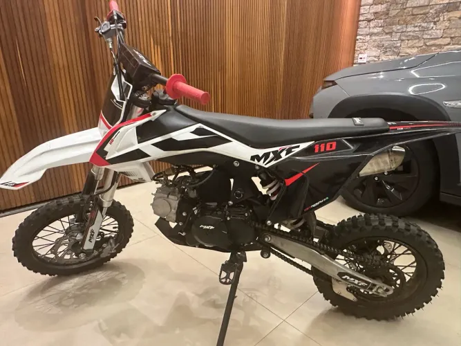 Mini Moto MXF 110cc Pro Racing Tricolor Ano 2024