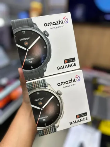  Smartwatch Xiaomi (Amazfit)   Amazfit Balance Cinza e Preto 