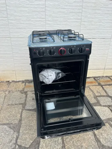 Fogão Esmaltec Ideal Super Mesa Inox 4 bocas