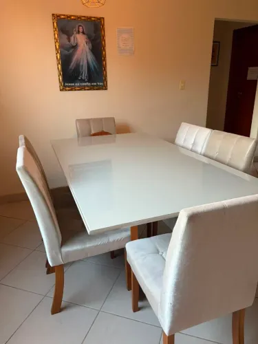 Mesa de Jantar 6 lugares Premium