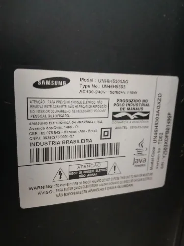 TV Samsung 42 smart com suporte de parede completo