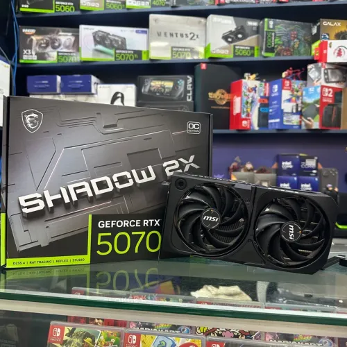 PLACA DE VIDEO RTX 5070 12GB MSI SHADOW 2X