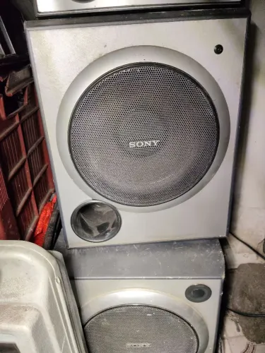 1 Caixa Subwoofer Ativo Grave Sony 110v mono