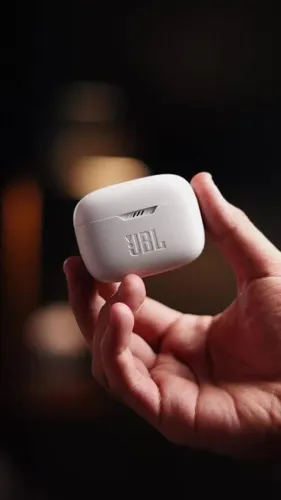 Fone de ouvido sem fio Bluetooth jbl tune 230nc com microfone embutido 