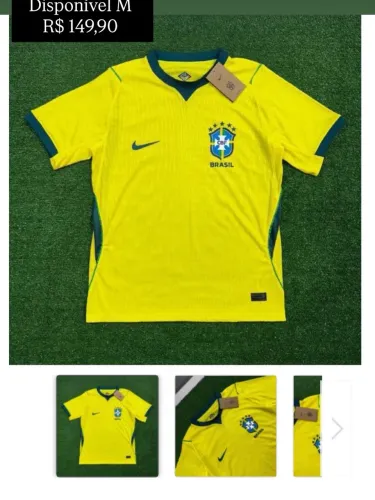 Camisa Brasil Copa do Mundo 
