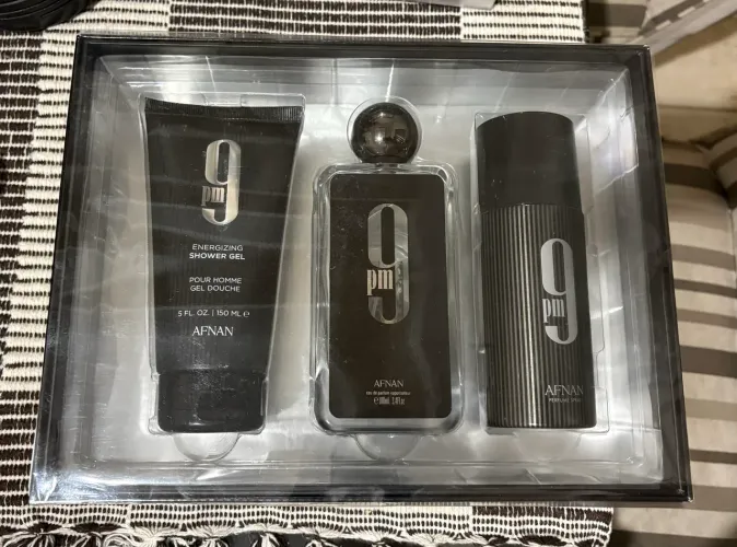 Kit Perfume+Desodorante+Gel AFNAN 9PM