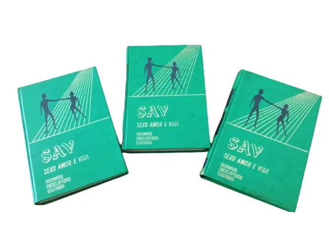 Dicionário Enciclopédico Ilustrado - Sav * 3 Volumes