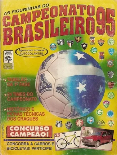 Figurinhas Campeonato Brasileiro 1995