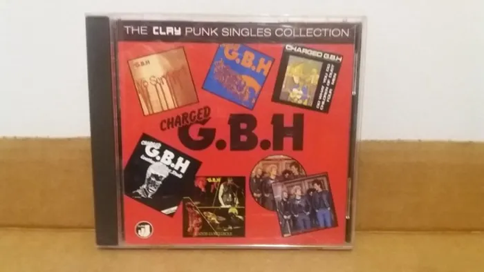 CD - G.B.H. - The Clay Punk Singles Collection