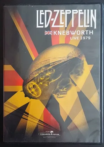 DVD LED ZEPPELIN SHOW ROCK LIVE KNEBWORTH 1979