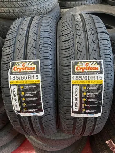 2 pneus Crystone 185/60/15