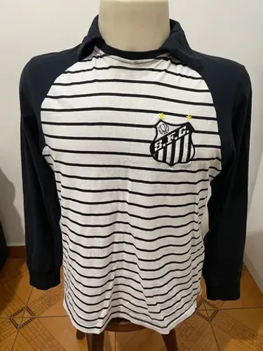 Camisa Retrô Vintage Santos