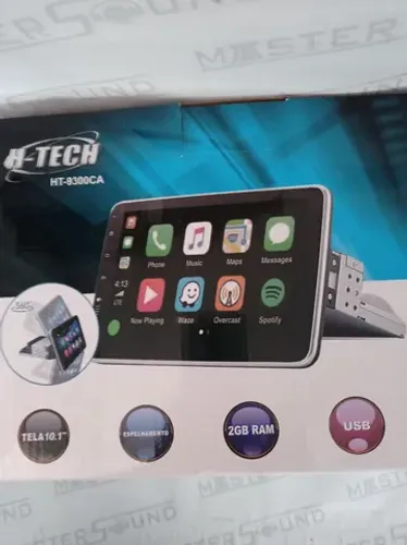 Multimídia.H-Tech. HT-9300CA. MP5,GPS,USB, bluetooth, espelhamento,