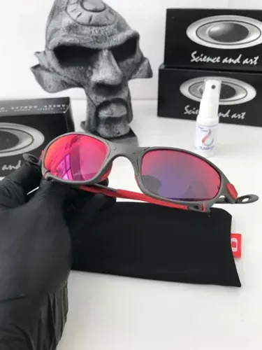 Juliet Metal Torch Red Oakley Premium Promoção