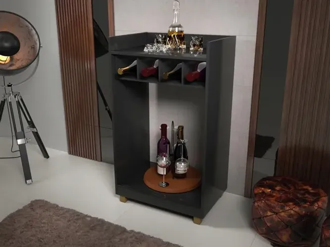Sala escritório aparador bar 