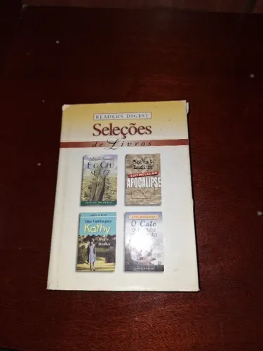 Seleções de Livros Reader's Digest 4 em 1 -Suspense