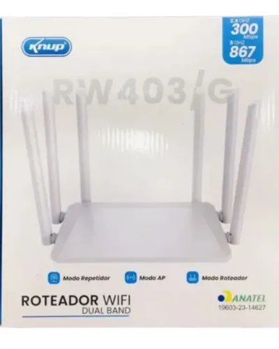 Roteador Wifi 5G/2Ghz Produto Lacrado