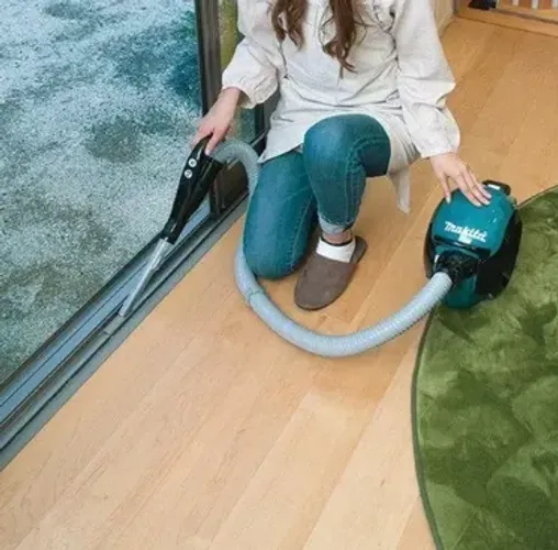 Aspirador de pó makita à bateria 18v dcl500z